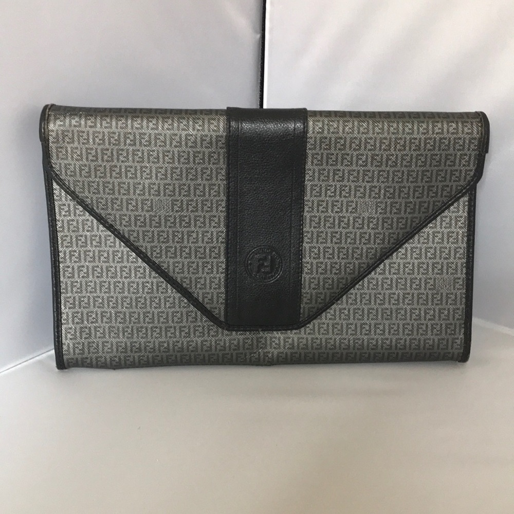 Vintage Fendi Envelope Clutch